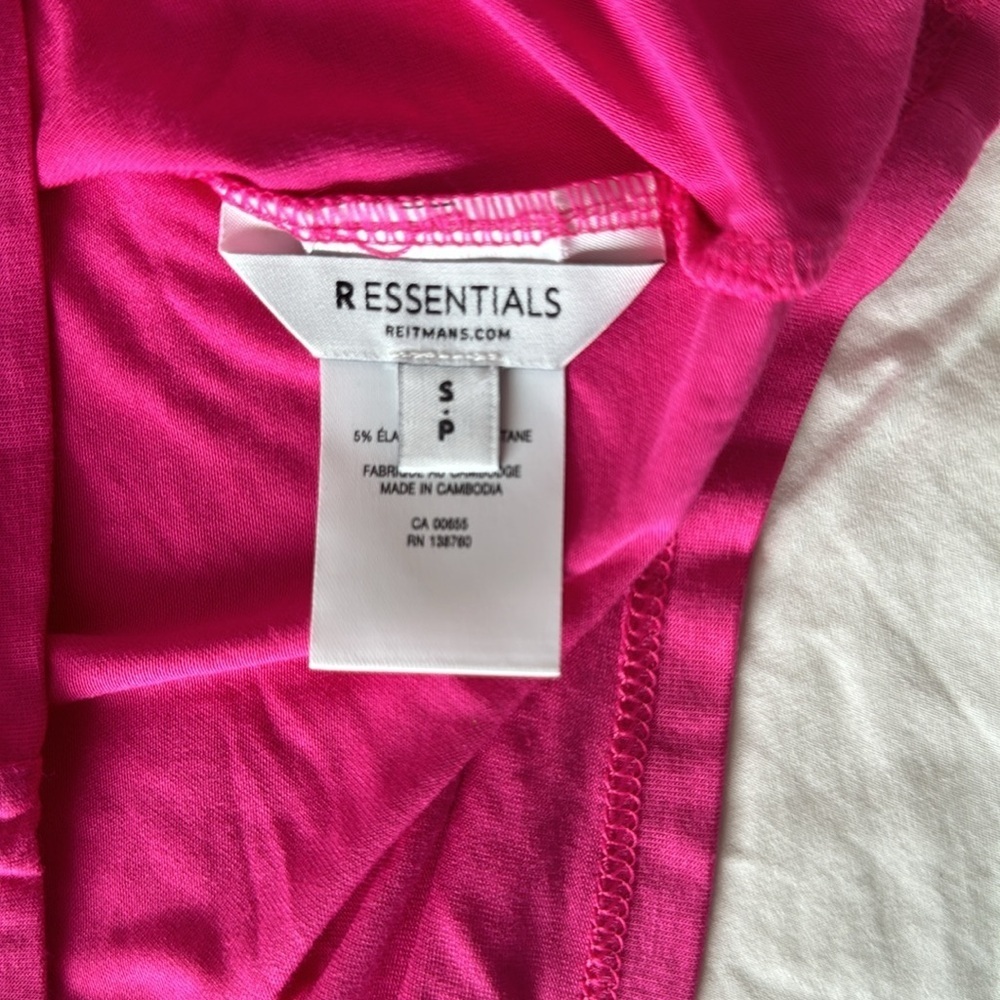 Brand new for summer!!! Great color!NWT Reitmans Reversible Tank top S - Picture 3 of 4